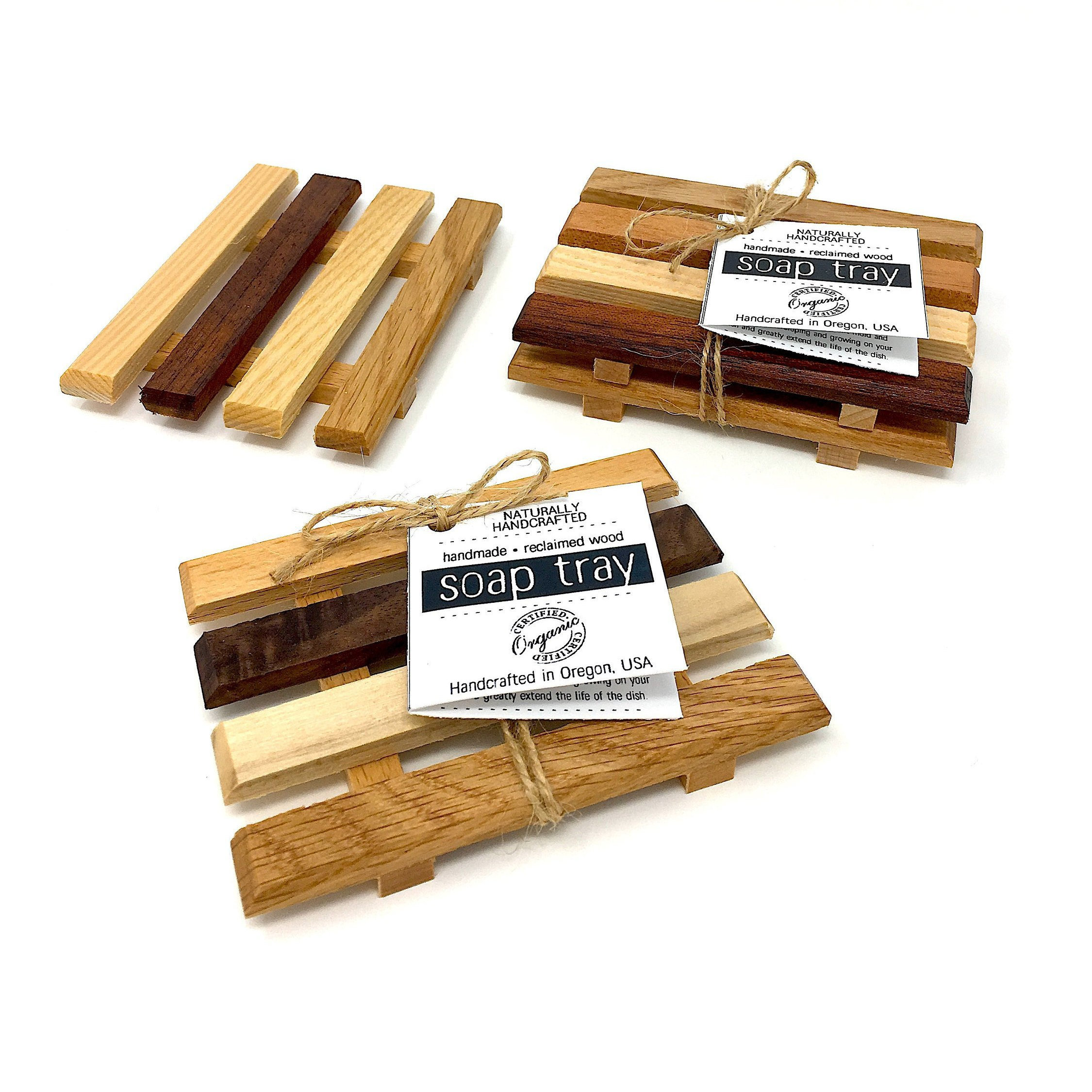 Handcrafted Reclaimed Wood Soap Tray FREE SHIPPING