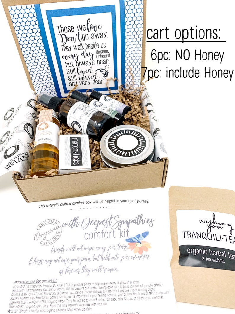 Deepest Sympathy Gift Sympathy Care Package Etsy