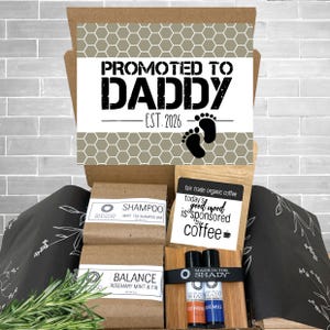 New Dad Gift Set: Organic Soap, Shampoo, Lip Balm & Coffee