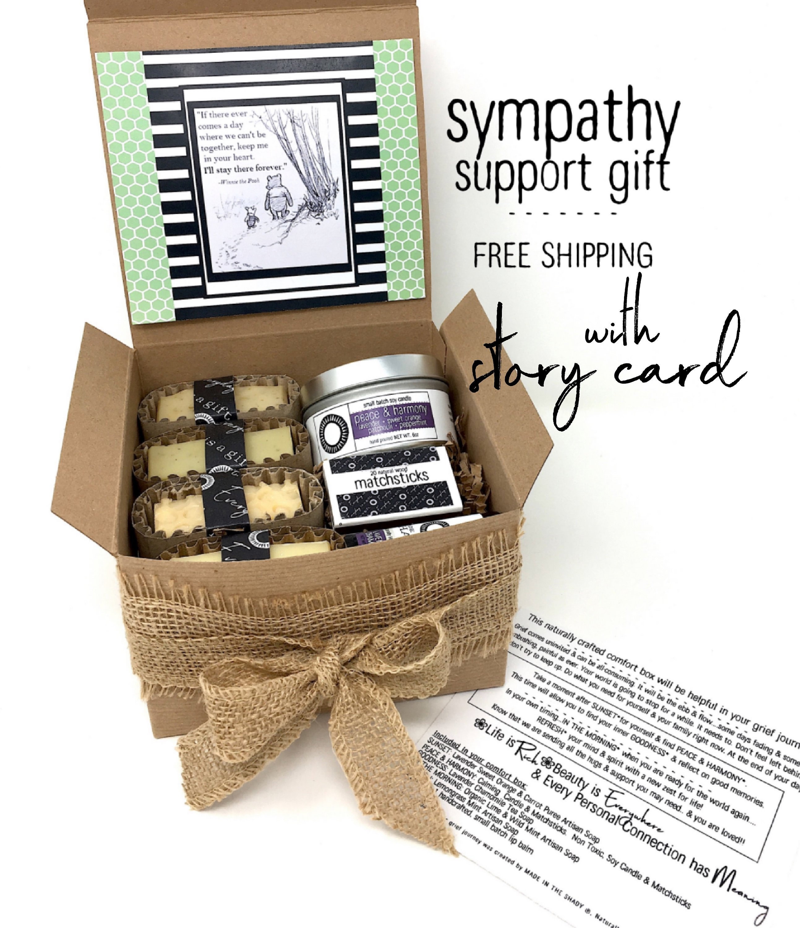 Sympathy Gift Miscarriage Sympathy Sympathy Gift Box Etsy