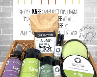 Knee Replacement Gift Set: All Natural Post-Surgery Care Package