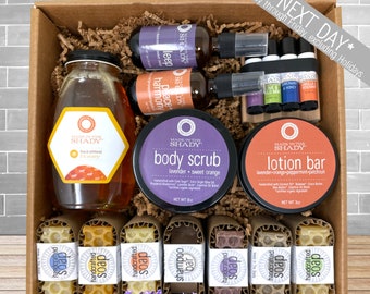 Luxury Spa Care Package for Her•Spa Gift Set for Women•Self Care Spa Gift Box Ultimate Self Care Gift Box•Birthday Gift Box•New Mom Gift