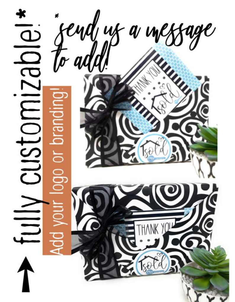 Closing Gifts For Sellers Thank You Real Estate Agent Etsy