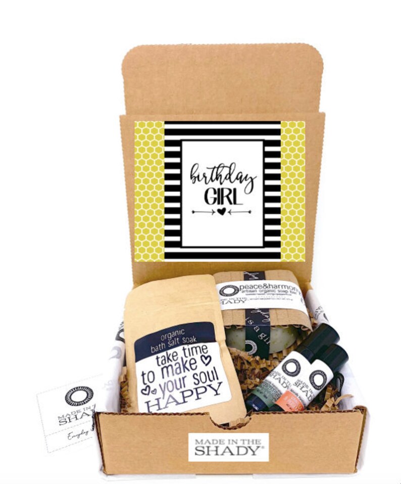 Happy Birthday Box Birthday Gift for Her Gift for Mom Etsy