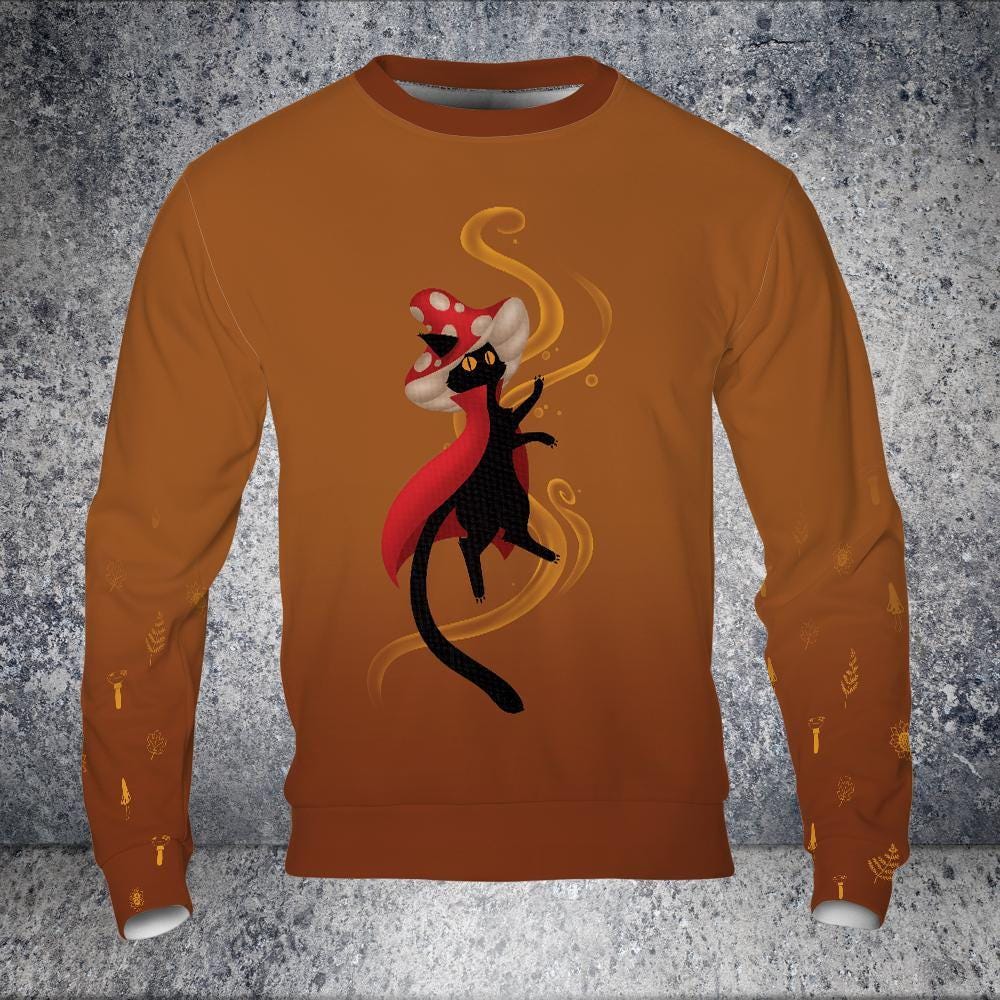 Black Kitty Sweater