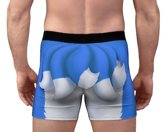 Blue Kitsune Boxers