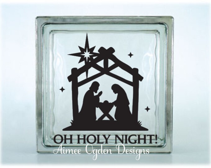 Glass Block Vinyl Decal Sticker DIY for Kraftyblok / Tile / Etsy