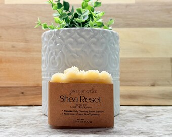 The Reset Bar —Simply Shea | Ultra-Gentle Handmade Soap for Sensitive or Overwashed Skin