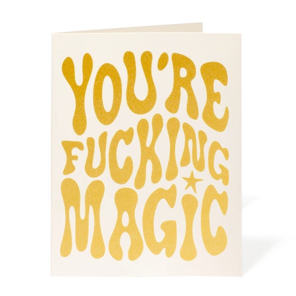 You're F***ing Magic Card Set of 6 - Screen Printed