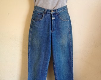 Vintage 90s Marithe Francois Girbaud Medium Wash Cropped High