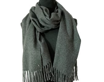 NWT Johnstons of Elgin 100% Cashmere Silver Bannockbane Made in