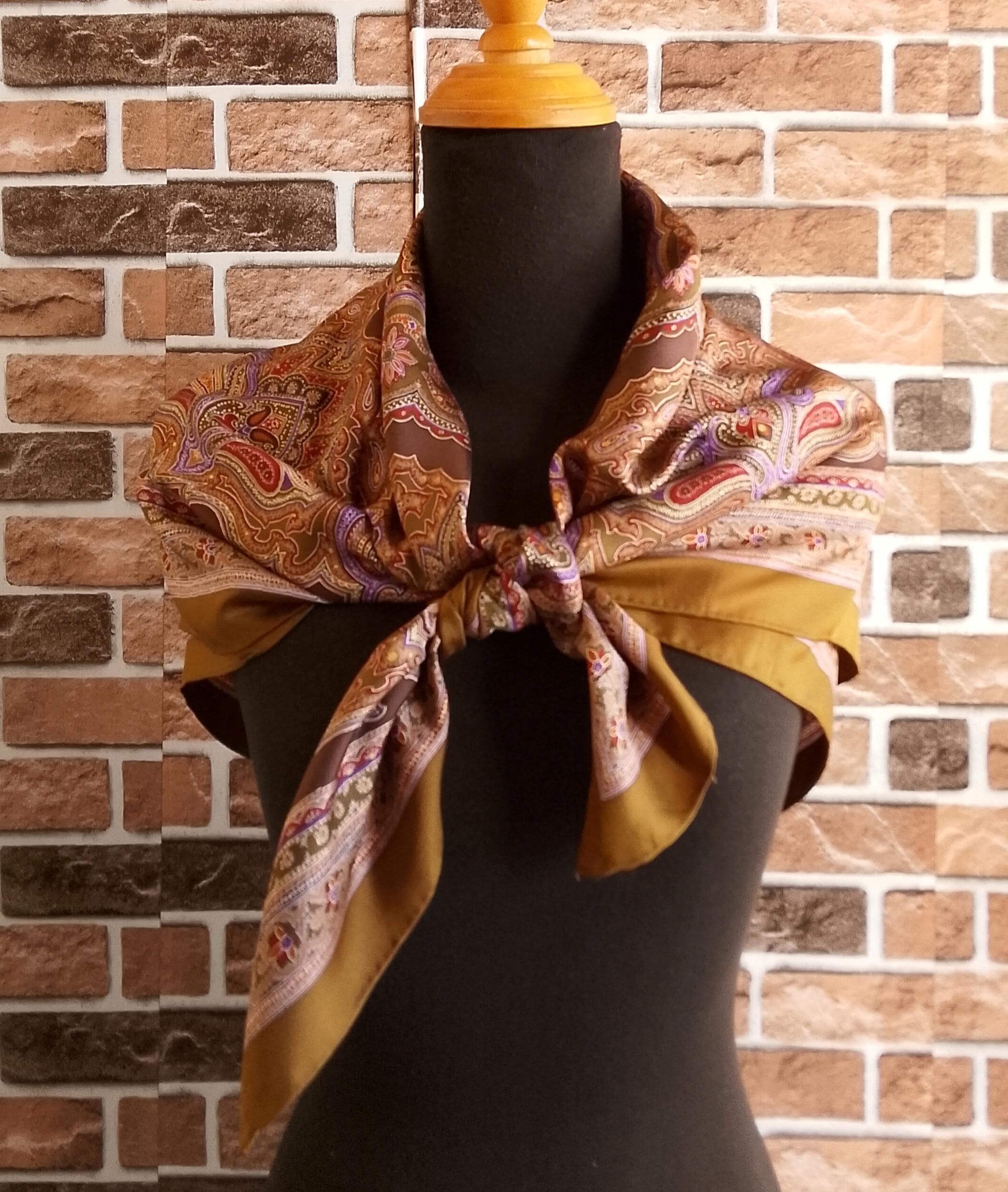 Bally Silk Scarf - Etsy Hong Kong