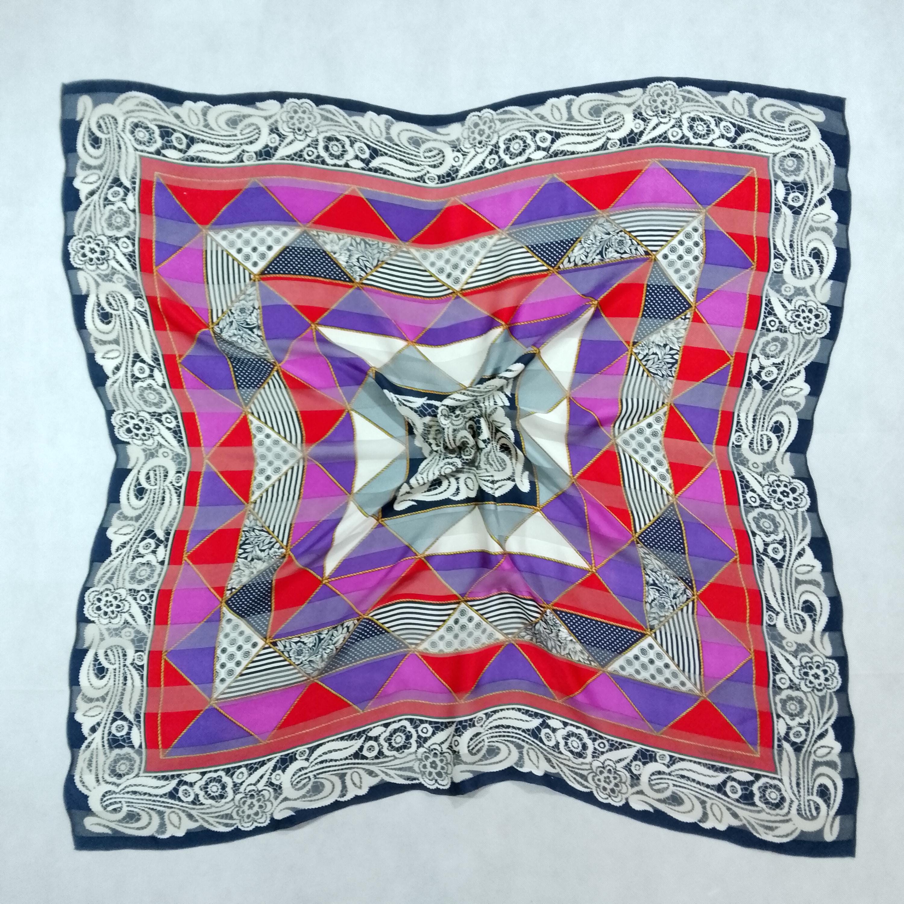 Valentino Silk Scarf - Etsy