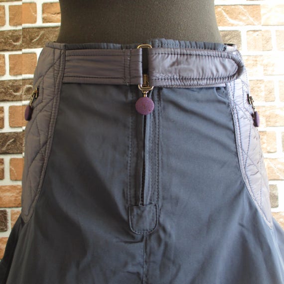 Moncler Solid Navy Blue Color Polyester Quilted A… - image 3