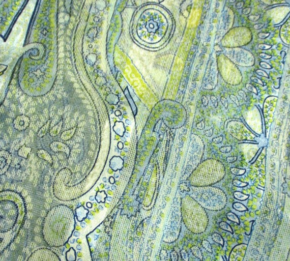 Vintage NOS Mila Schon Paisley Pattern Multicolor… - image 3