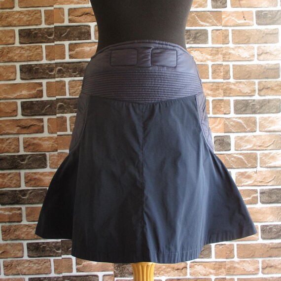 Moncler Solid Navy Blue Color Polyester Quilted A… - image 2