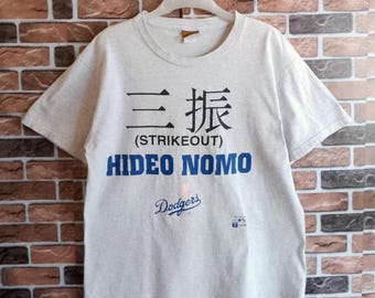 ロサンゼルス・ドジャース Tシャツ Nomo 16 90s ロサンゼルスドジャース 野茂英雄Tシャツ | RIDDLE clothing