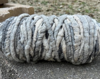 100% Suri Alpaca Yarn - Shades of Gray - 100 Yards | FREE SHIPPING