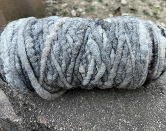 100% Suri Alpaca Yarn - Gun Smoke - 100 Yards | FREE SHIPPING