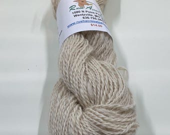 Beige Alpaca Yarn - 2-Ply Sport Weight - 200yds.