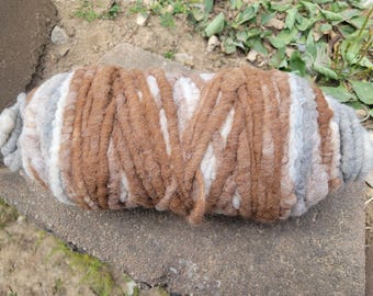 100% Huacaya Alpaca Yarn - Toasted Marshmallow - 100 Yards | FREE SHIPPING