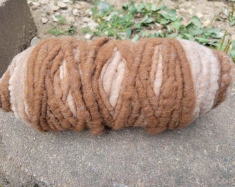 100% Huacaya Alpaca Yarn - Caramel - 100 Yards | FREE SHIPPING