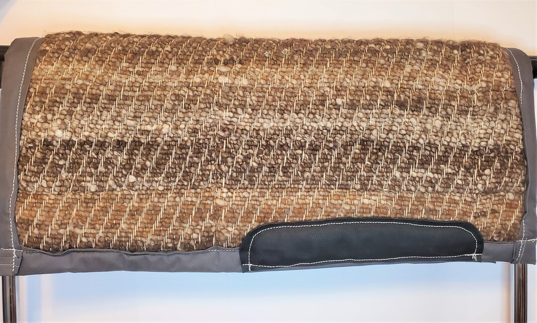 Alpaca Saddle Pad With Genuine Leather Accents Etsy