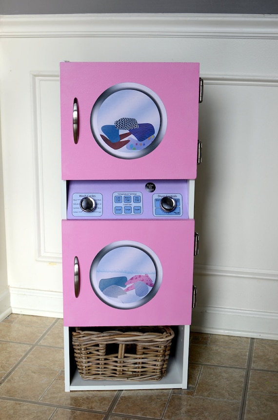 Play Laundry Room Decals | Toy Washing Machine & Dryer Stickers (Digital Download)