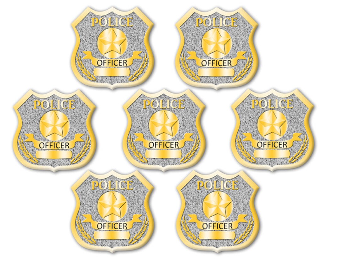 digital-download-police-badge-printable-stickers-law-enforcement-dramatic-play-center-cop-dress-up-costume-community-helper-name-tags-etsy for Free Printable Police Officer Badge DIGITAL DOWNLOAD Police Badge Printable Stickers. Law Enforcement Dramatic Play Center. Cop Dress up Costume. Community Helper Name Tags - Etsy for Free Printable Police Officer Badge