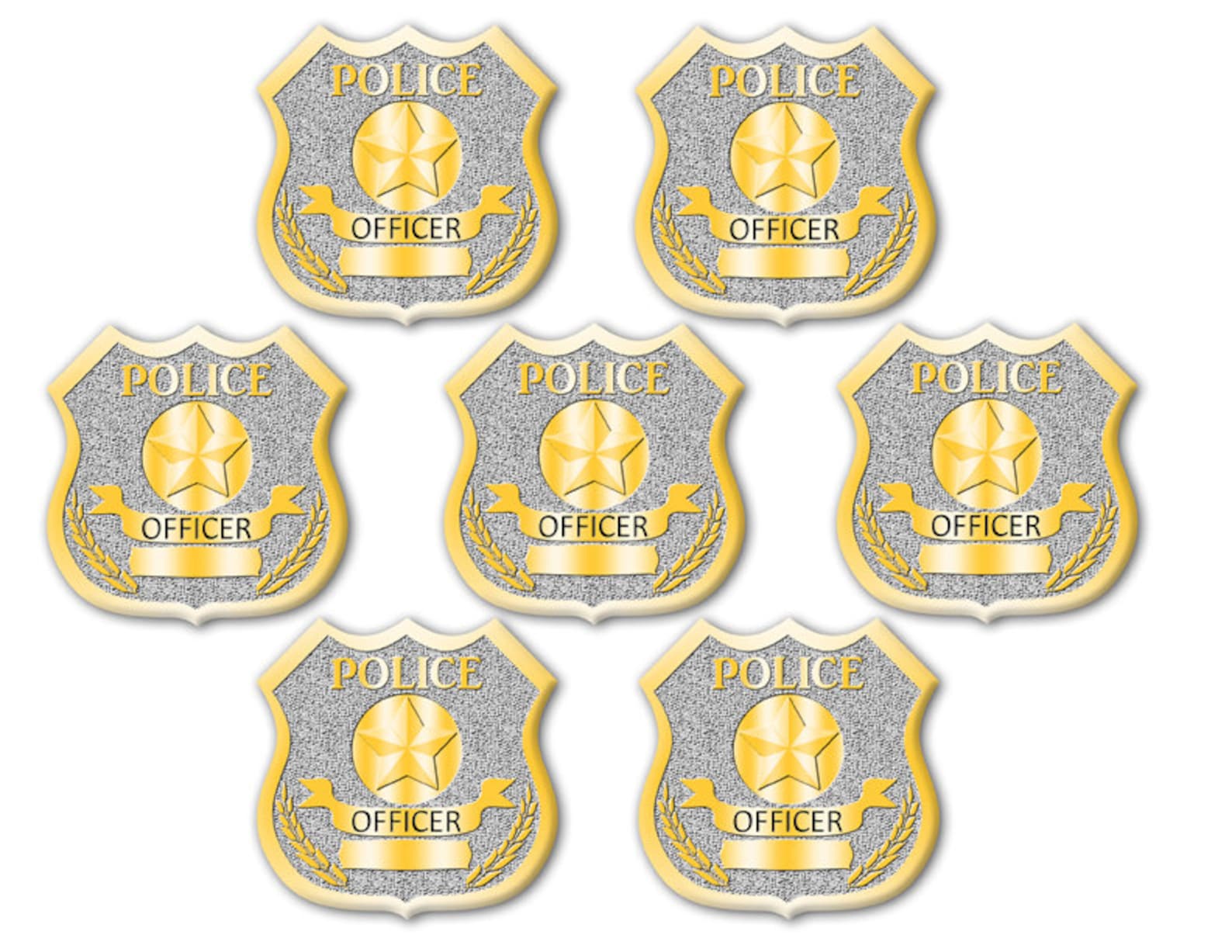 DIGITAL DOWNLOAD Printable Police Badge | Etsy
