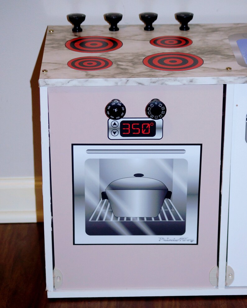 Vinyl Electric Burner Decals – Toy Kitchen Stickers - Etsy