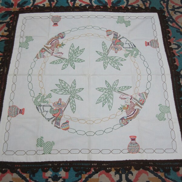 Mexican Tablecloth Etsy