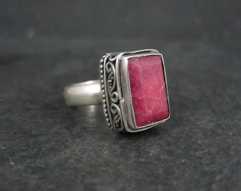 Ornate Ruby Ring Size 7
