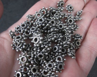 Destash lot of 78 Sterling Beads 9x4mm