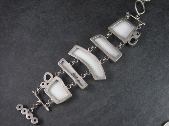 Huge Estate Designer Sterling Louisiana Bracelet - image 7