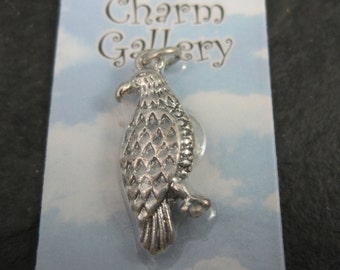 Eagle Charm Silver Plated