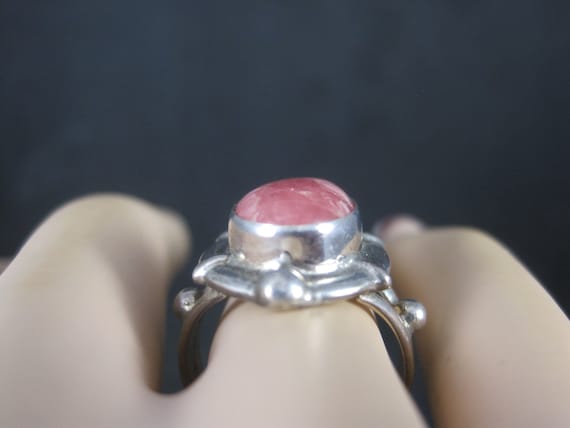Cherry quartz sale ring
