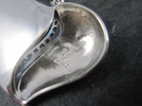 Sterling Silver Love Heart Pendant Ross Simons - image 7