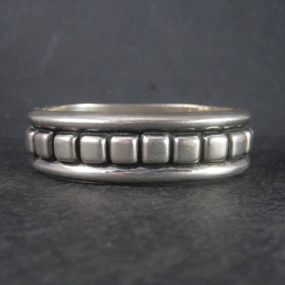 Estate Mexican Sterling Clamper Bracelet