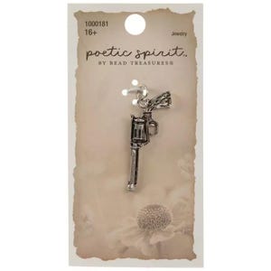 Revolver Charm by Poetic Spirit Bead Treasures