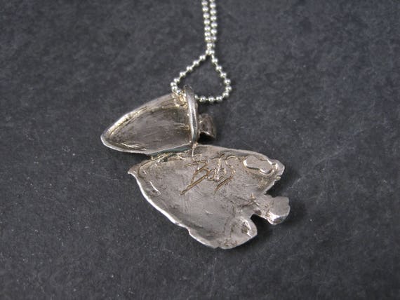 Whimsical Sterling Fish Pendant Necklace - image 8