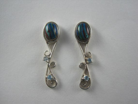 Estate Sterling Silver Interchangeable Earrings |… - image 5