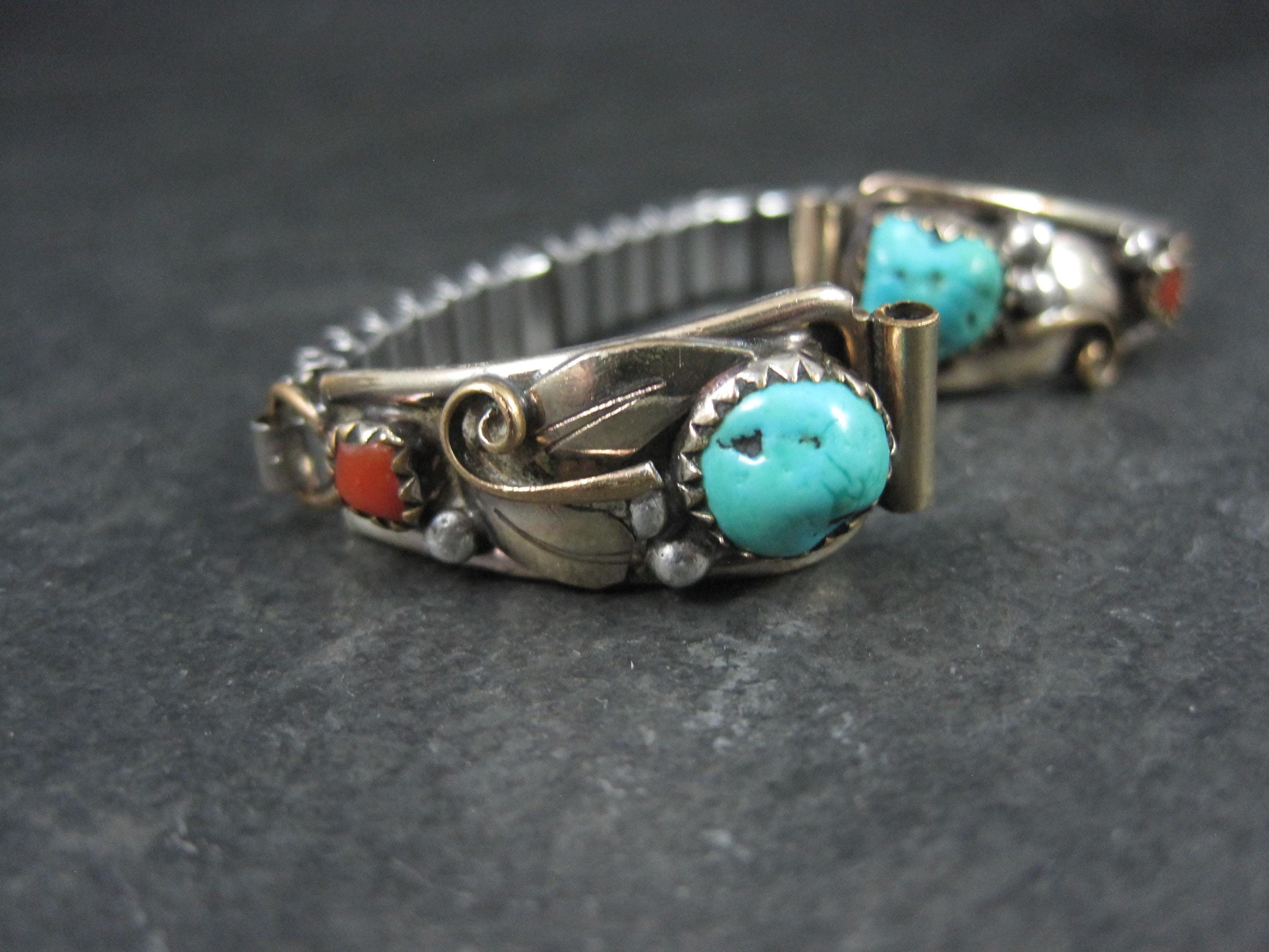 Steven Apache Vintage Native American Navajo Royston Turquoise Sterling Silver Bracelet Steven Apache Vintage Native American Navajo Royston Turquoise Sterling Silver Bracelet