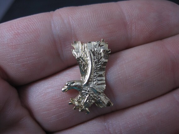 Estate Gold Filled Eagle Tie Tack