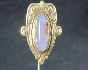 Art Nouveau Dragons Breath Stick Pin