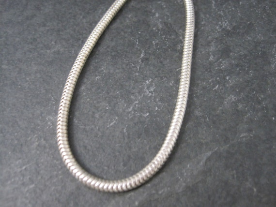 Italian Sterling 3mm Snake Chain Bracelet 7.25 In… - image 10