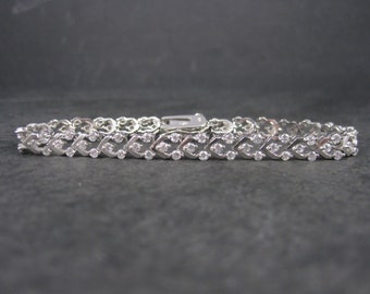 ブレスレット STONEHENgE silver cubic bracelet Cubic Zirconia Sterling Silver Handcrafted Bracelets for