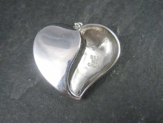 Sterling Silver Love Heart Pendant Ross Simons - image 6