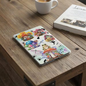 Cottagecore Frog Clear Case Insert för Kindle – Whimsical Nature Design