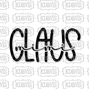 Mimi Claus SVG